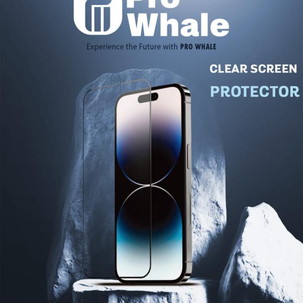 Pro Whale Clear Screen Tempered Glass