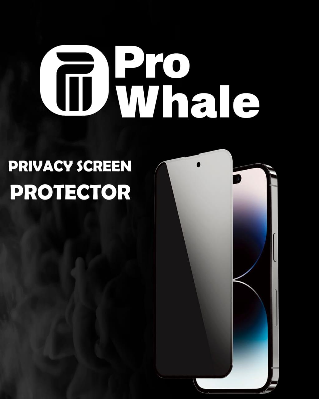 Pro Whale Privacy Screen Tempered Glass